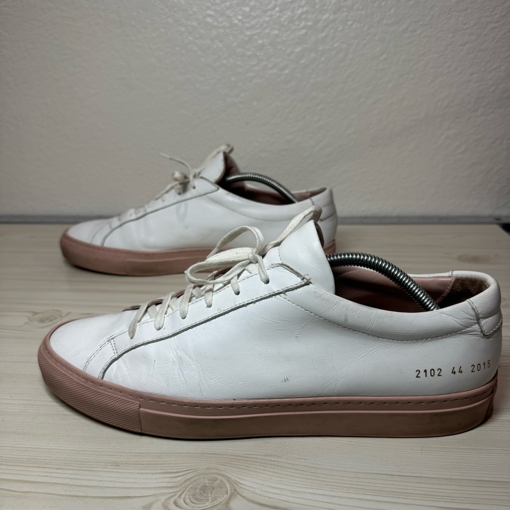 Common Projects Original Achilles Low White/pink  2102- Size EU 44 2015